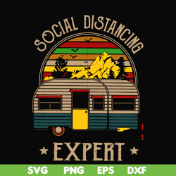 social distancing expert svg, png, dxf, eps digital file CMP018