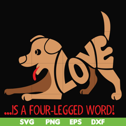 legged word svg, png, dxf, eps file FN00084
