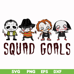 squad goals svg, png, dxf, eps digital file HLW0121