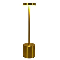 Simple LED Rechargeable Touch Metal Table Lamp