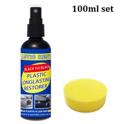Car Plastic Restorer Back To Black Gloss Car Cleaning Products Plastic