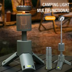 LED Outdoor Camping Lantern, UBS Rechargeable, Adjustable Color