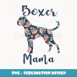 boxer dog mom women boxer-mama mother day lover gift tank top - premium sublimation digital download