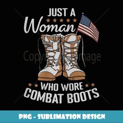 Female Veteran Flag Boots Women Veteran Mother Grandma - Artistic Sublimation Digital File
