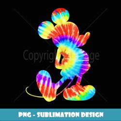 Disney Mickey Mouse Tie Dye - High-Resolution PNG Sublimation File