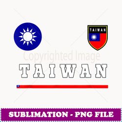 Taiwan SportSoccer Jersey Flag Football - High-Quality PNG Sublimation Download
