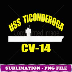 uss ticonderoga cv14 ww2 aircraft carrier veterans day - modern sublimation png file