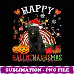 Halloween Thanksgiving Christmas Schipperke HalloThanksMas -