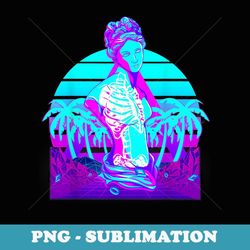 Venus Skeleton Vaporwave Aesthetic Soft Grunge - Premium PNG Sublimation File
