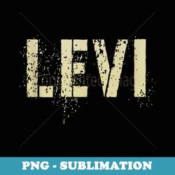 First Name LEVI Boy Military Personalized Birthday Father - Aesthetic Sublimation Digital File