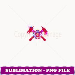 Fire Dept Logo Yes Im A Firefighter Yes Im A Girl - Vintage Sublimation PNG Download