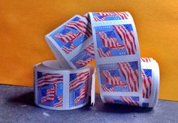 US Flag Forever Postage Stamps 1 Roll of 100 Free USPS Tracking