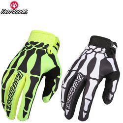 FASTGOOSE Skeleton Gloves - Motorcycle Motocross Off Road MX BMX MTB ATV Guantes Moto - Bicycle Touch Screen Cycling Gl
