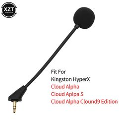 Replacement Game Mic - 3.5mm Microphone for Kingston HyperX Cloud 2 II X Core Pro Silver Cloudx Gaming Headsets Headphon