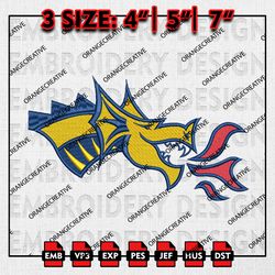 Drexel Dragons NCAA Mascot Logo Emb files, NCAA Embroidery Designs, 3 size, Drexel Dragons Machine Embroidery Digital