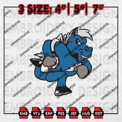 Middle Tennessee Blue Raiders NCAA Logo Emb files, NCAA Embroidery Designs, 3 size, NCAA Team Machine Embroidery Digital
