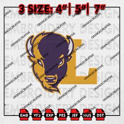 Lipscomb Bisons NCAA Word Logo Emb Design, NCAA Embroidery Files, NCAA Lipscomb Bisons 3 sizes Machine Embroidery
