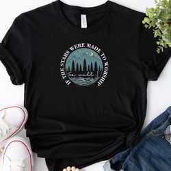 If The Stars Were Made To Worship Embroidered Tee, Christian Embroidered Sweatshirt, Embroidered Hoodie, Gift For Her