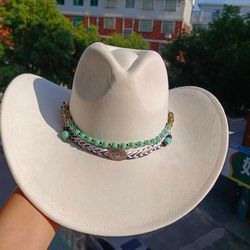 Suede Western Cowboy Hat - Men's and Women's Retro Gentleman Cowboy Hat - New Accessories - Hombre Hat