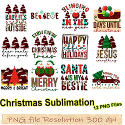 Christmas bundle png, funny quotes for christmas, Jesus everything png, Merry & Bright, Farm Fresh, love instantdownload