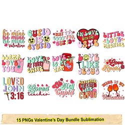 Valentine png bundle, Valentines day svg png, Retro Valentine png, Valentine Shirt png sublimation design, love heart