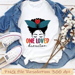 Director Valentine's Day Png, One Loved Director, Funny Valentine, Cute, Director Leopard Heart, Sublimation Design Down