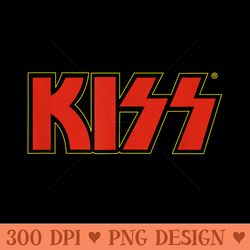 KISS - Classic Red Logo - Unique Sublimation patterns - Bold & Eye-catching