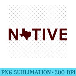 native texan texas home state maroon text fan sweatshirt - png clipart