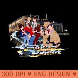 smokey and the bandit - exclusive png designs