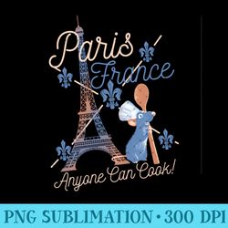 Disney Pixar Ratatouille Remy Paris France Poster - Exclusive PNG designs