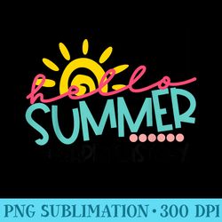 Graduation Hello Summer Happy Last Day Teacher - Download PNG Files