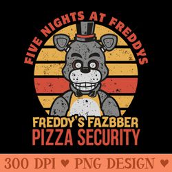 five nights at freddys fazbears pizza - png design files