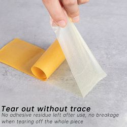 Strong Adhesive Double Sided Fiberglass Mesh Tape Perfect for Carpet