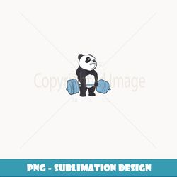 panda he struggle is real bear deadlift funny gym - aesthetic sublimation digital file
