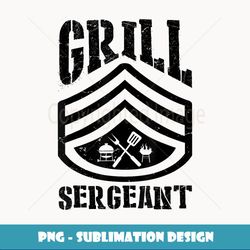 Bbq Grill Funny Retro Meat Lover Grill Sergeant - Sublimation-ready Png File