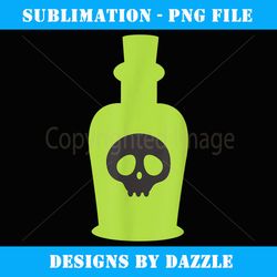 skull poison bottle halloween - aesthetic sublimation digital file