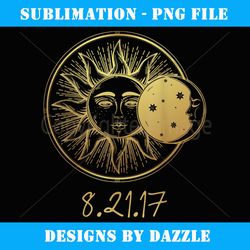 total solar eclipse sun and moon graphic t - special edition sublimation png file