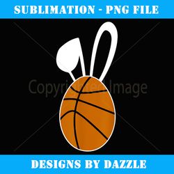 cute basketball egg basketball easter egg gift - signature sublimation png file