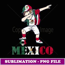 dabbing boy mexico flag mexican flag mexican soccer team - png transparent sublimation design