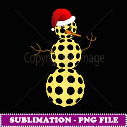 pickleball christmas t funny pickleball snowman - modern sublimation png file