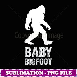 baby bigfoot funny little sasquatch humor children gift - artistic sublimation digital file