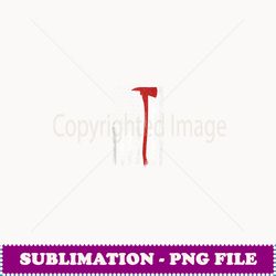 wildland firefighter axe american flag thin red line fireman - unique sublimation png download