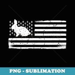 usa easter bunny american flag - decorative sublimation png file