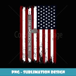 uss america cva66 aircraft carrier veteran father grandpa - exclusive png sublimation download