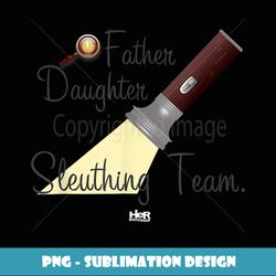 Nancy Drew FatherDaughter Sleuthing Team - PNG Transparent Sublimation Design