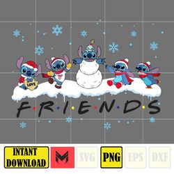 Christmas Blue Character Png, Christmas Cartoon Png, Christmas Design Gift Png, Christmas Movie 2023 Png, Digital File (