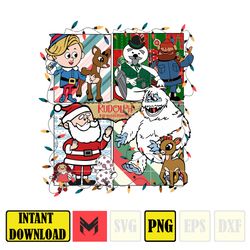 Christmas Movie Toys Friends Png, Retro Cartoon Png, Christmas Shirt Png, Holiday Movies Friends, Xmas Toys Character Pn