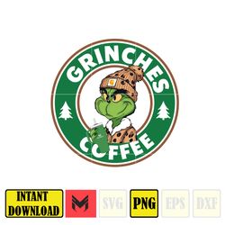 HOT Cartoon Boujee Leopard Coffee Png, Colorful Boujee Png, Christmas Trending 2023 Png (16)