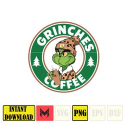 HOT Cartoon Boujee Leopard Coffee Png, Colorful Boujee Png, Christmas Trending 2023 Png (4)