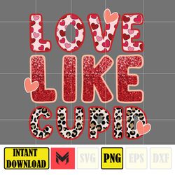 Cartoon Valentine Png Bundle, Valentine Mouse Story Png Bundle, Be My Valentine Png, Mouse And Friend Character Movie (4